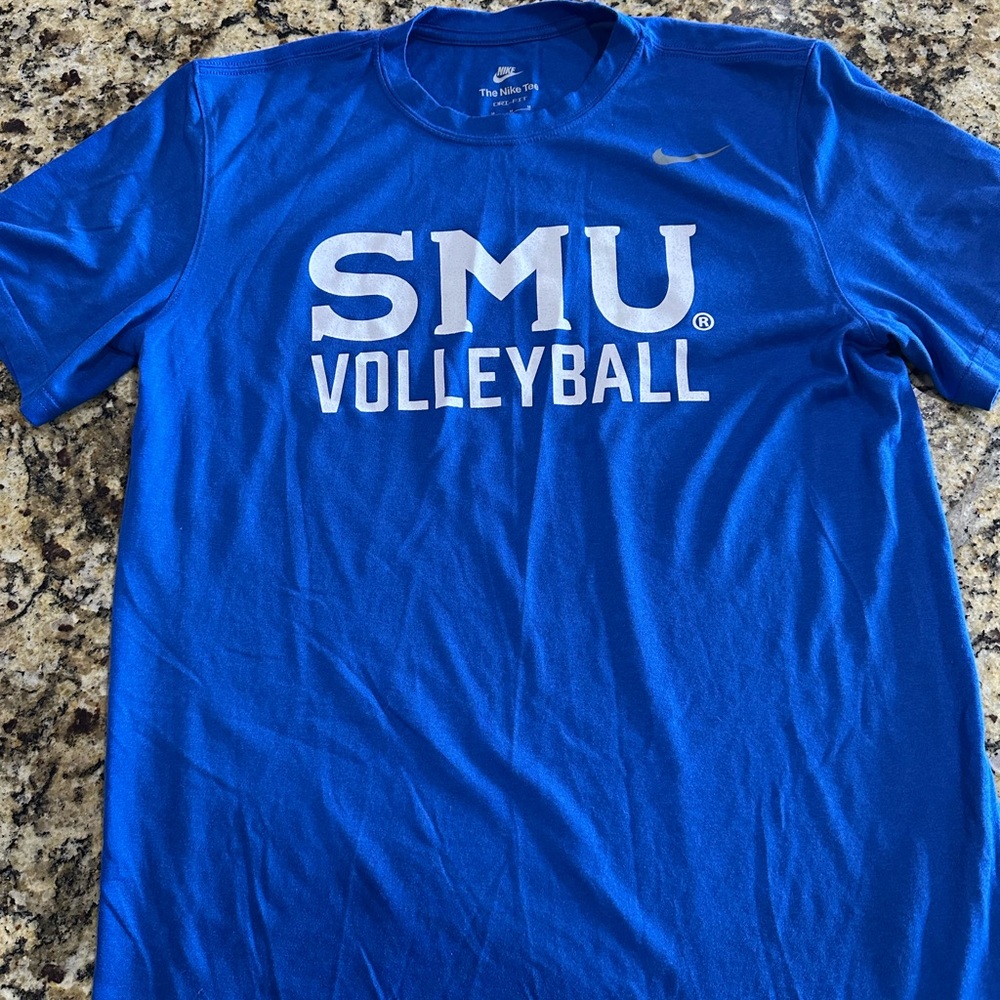 Blue Nike SMU Volleyball T-Shirt